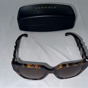 Versace Brown Tortoise Sunglasses